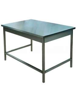 Стіл виробничий з нержавіючої сталі 600х600х850 Стіл виробничий з нержавіючої сталі 600х600х850